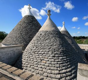 Conical roofs 