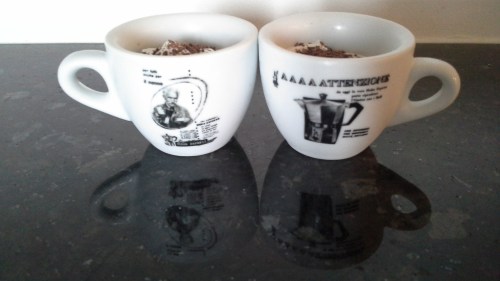 Ricotta, Chocolate and Cream Pots 