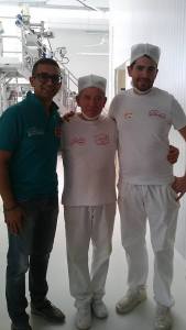 Pietro and his two sons, Vitoand Luciano