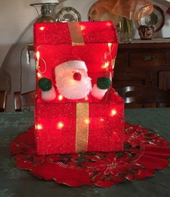 Santa in a box! Merry Christmas from Puglia!