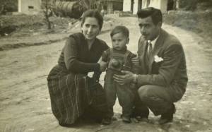 Alfredo Passante age 2 with his Mother and Father in Sicily