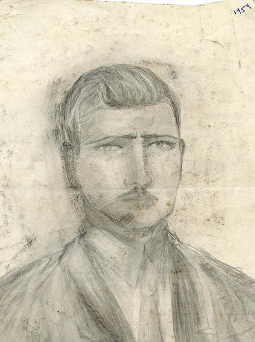 Portrait of Alfredo's Father.