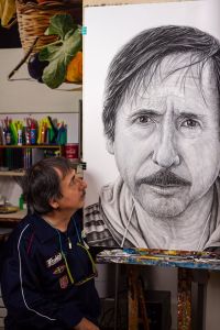 Self portrait of Alfredo Passante