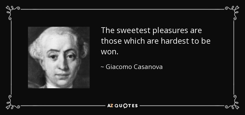 Giacomo Casanova Quote