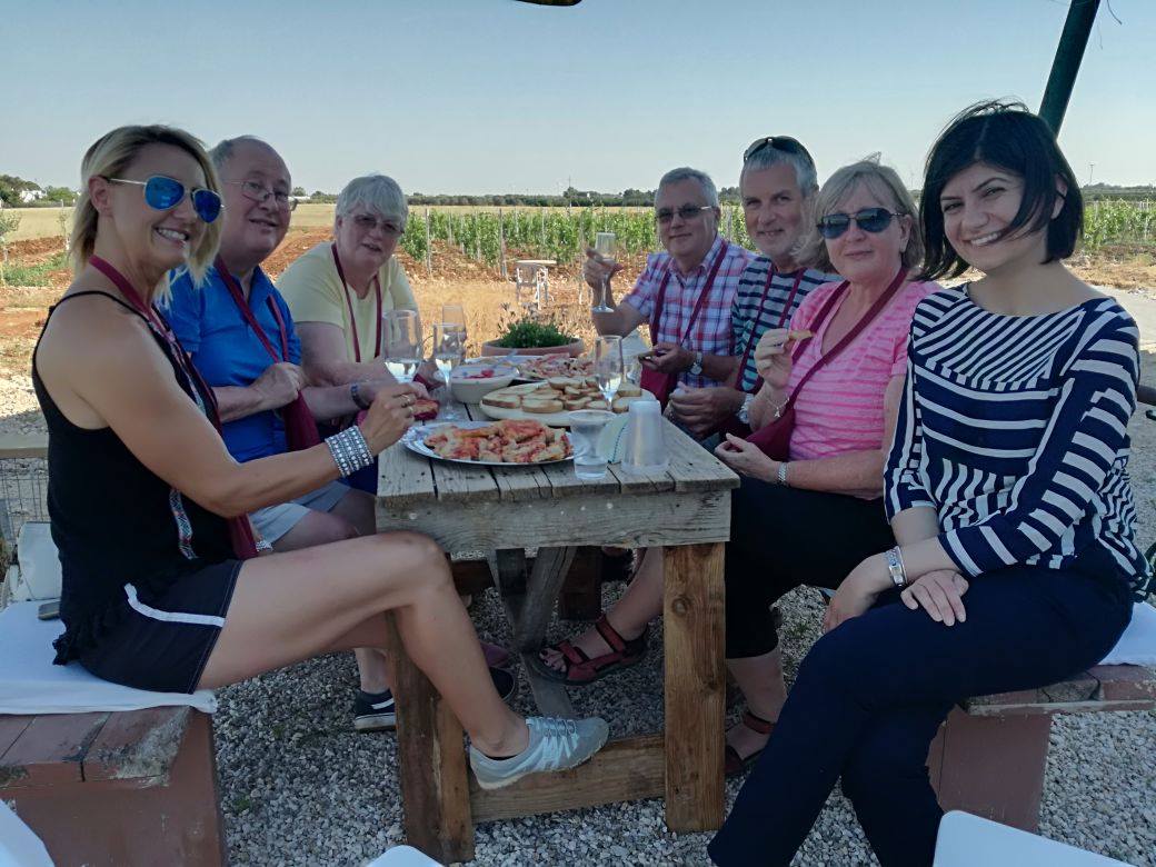 Sparkling wine focaccia and bruschetta