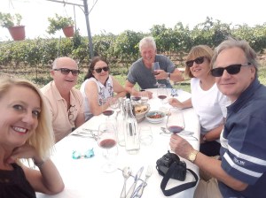 Lunch in the vineyard with Puglian Pleasures