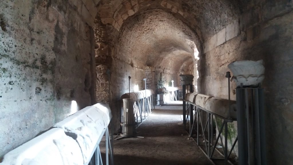 This image has an empty alt attribute; its file name is lecce-underground-walkways.jpg