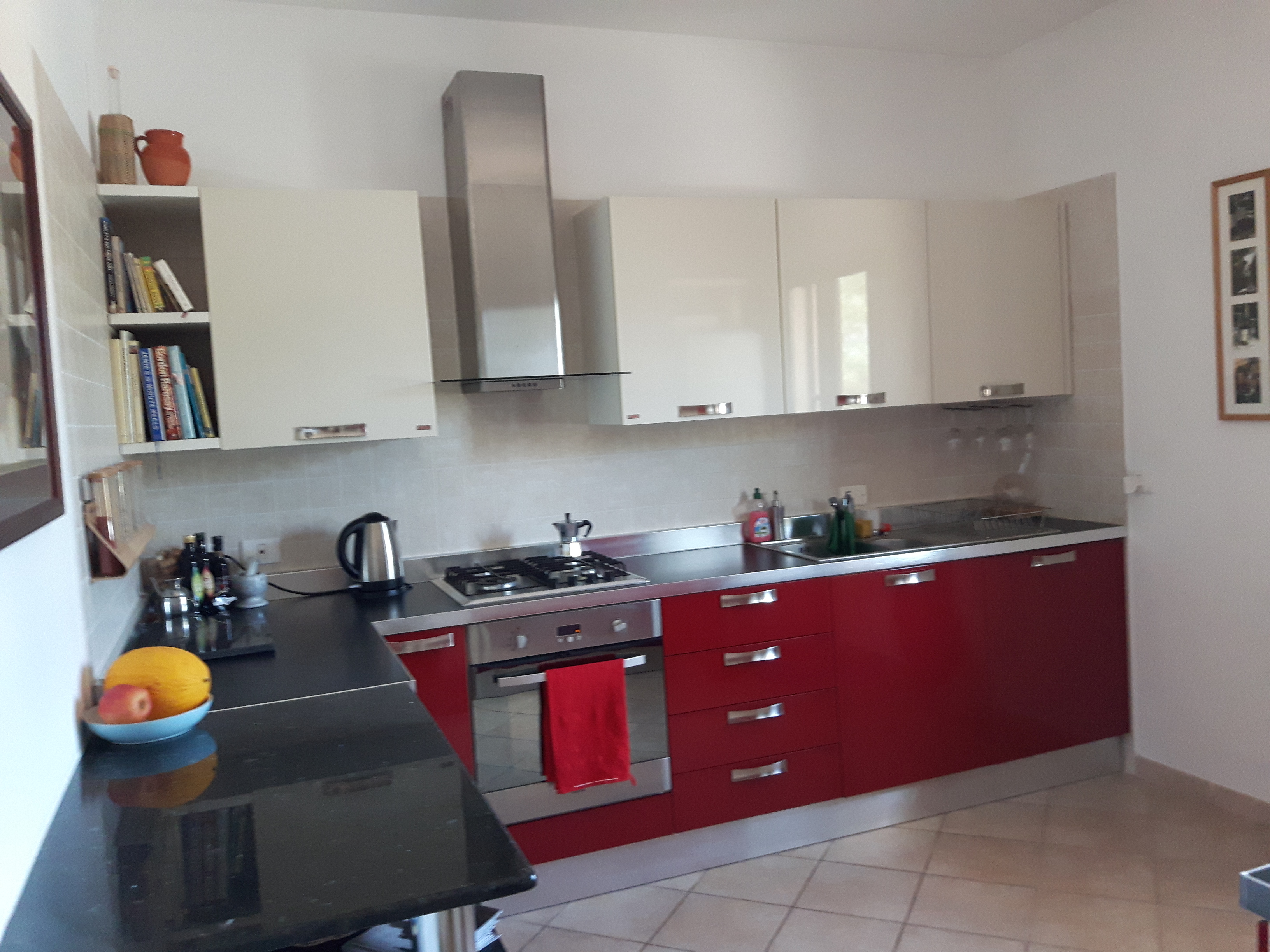 Modern Kitchen at Villa Venere